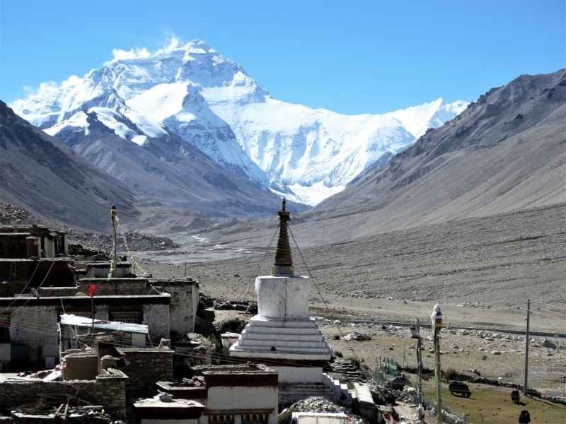 Tybet Rongbuk Everest
